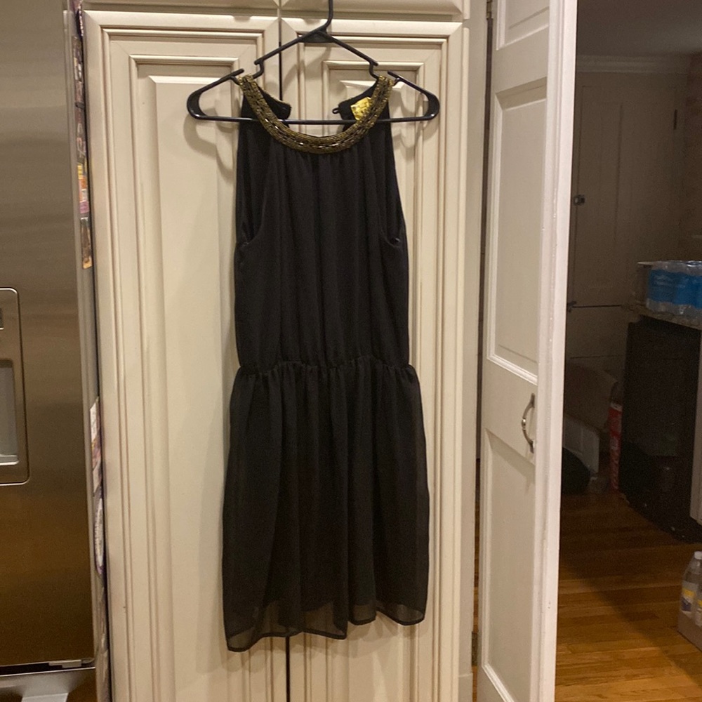Zara beaded neckline cocktail dress size M